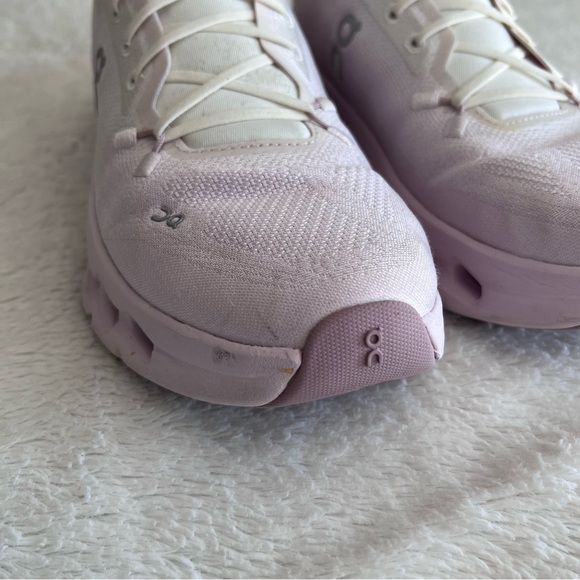 💗On Running CloudTec Light Pink White Athletic Running Shoes Women’s Size 8 - Picture 3 of 13
